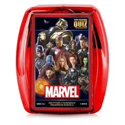 Gra karciana Top Trumps Avengers, gra towarzyska, 500 pytań