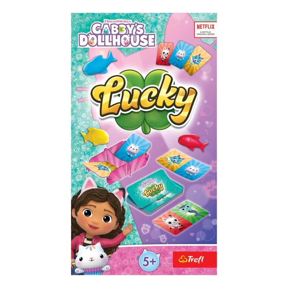 Gra karciana Trefl Lucky Koci Domek Gabi, 5+