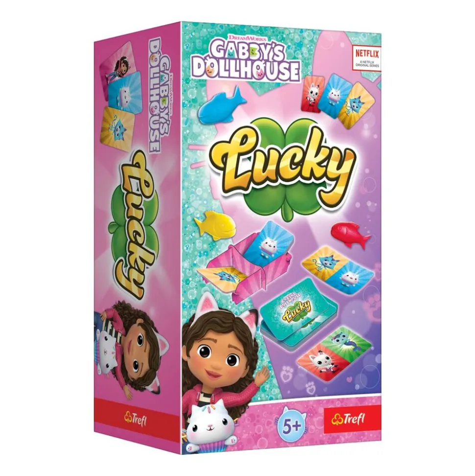 Gra karciana Trefl Lucky Koci Domek Gabi, 5+