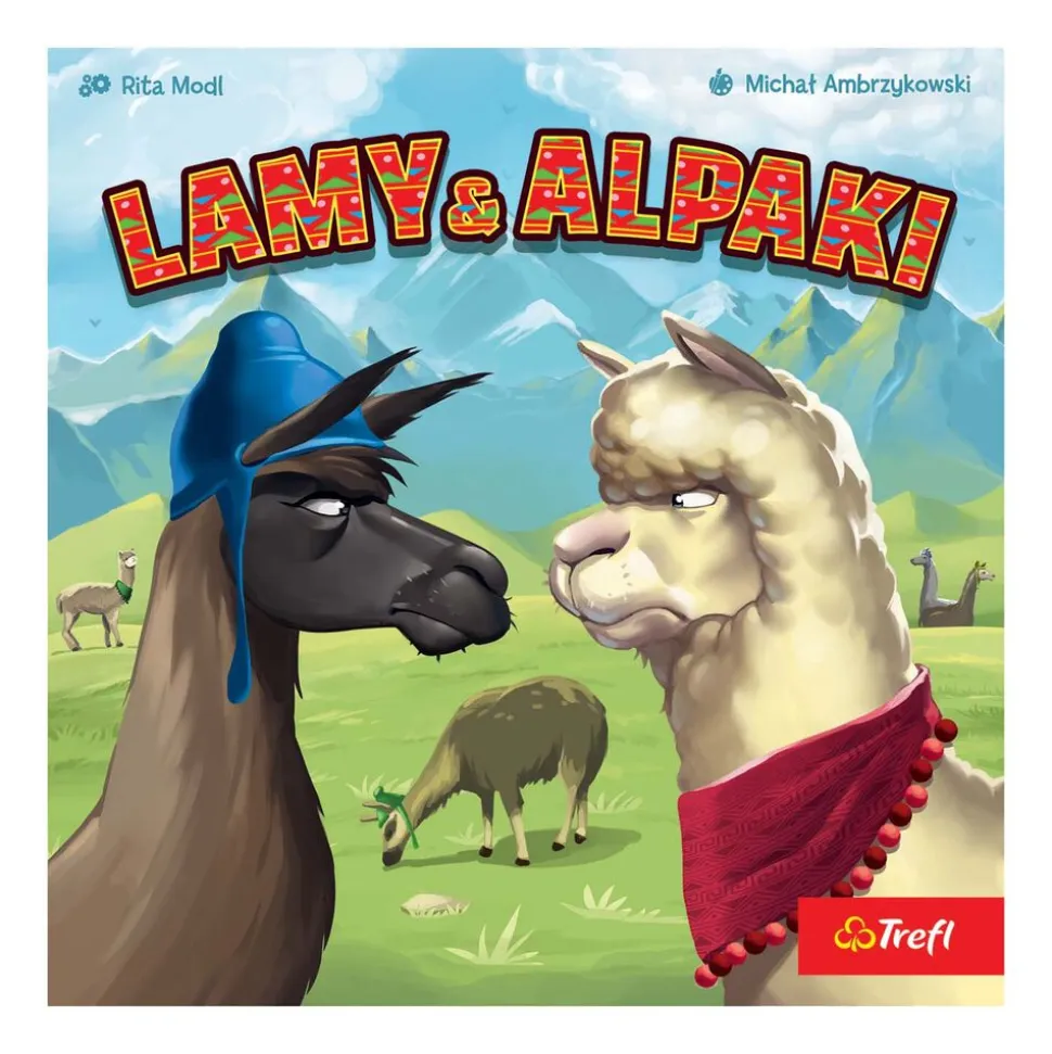 Gra planszowa Trefl Lamy i Alpaki, 6+