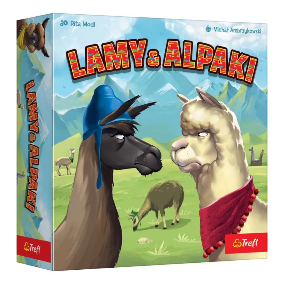 Gra planszowa Trefl Lamy i Alpaki, 6+