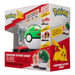 Gra Pokémon Surprise Attack seria 3, z figurką Riolu