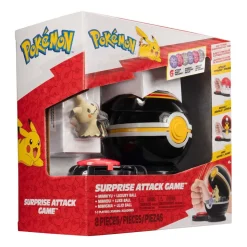 Gra Pokémon Surprise Attack seria 6, z figurką Mimikyu