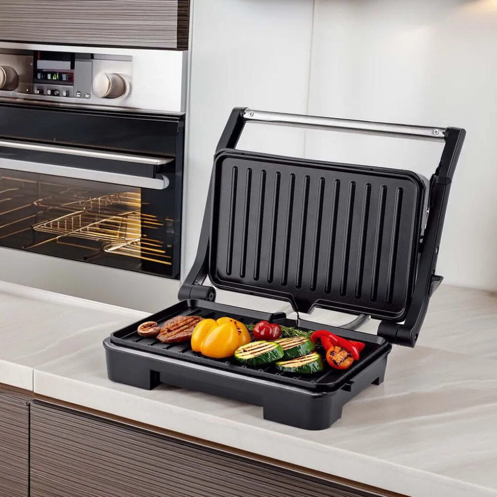 Grill elektryczny do panini Hoffen, 800-1000 W