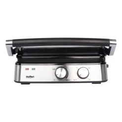 Grill i gofrownica 2 w 1 Hoffen Expert AK-3459, 2000 W, z wymiennymi płytkami