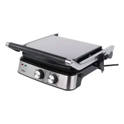 Grill i gofrownica 2 w 1 Hoffen Expert AK-3459, 2000 W, z wymiennymi płytkami