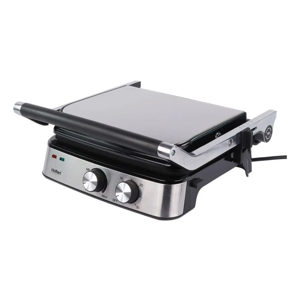 Grill i gofrownica 2 w 1 Hoffen Expert AK-3459, 2000 W, z wymiennymi płytkami