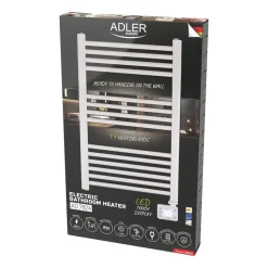 Grzejnik łazienkowy Adler AD 7824, 600 W, LED