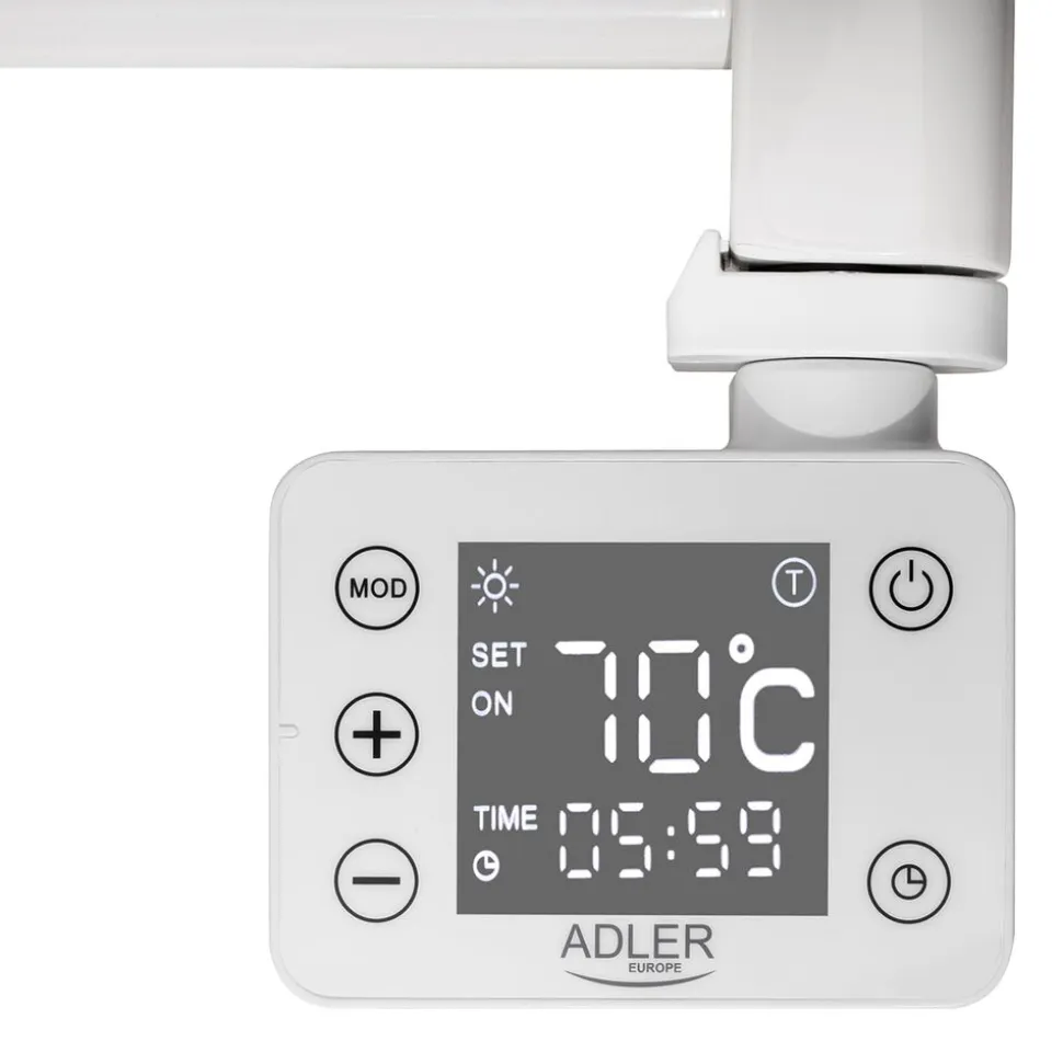 Grzejnik łazienkowy Adler AD 7823, 400 W, LED