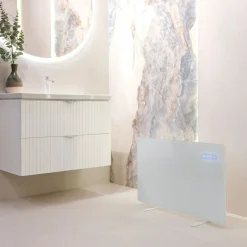 Grzejnik elektryczny IR Lafe ThermoSmart, 500 W, ze szklanym panelem