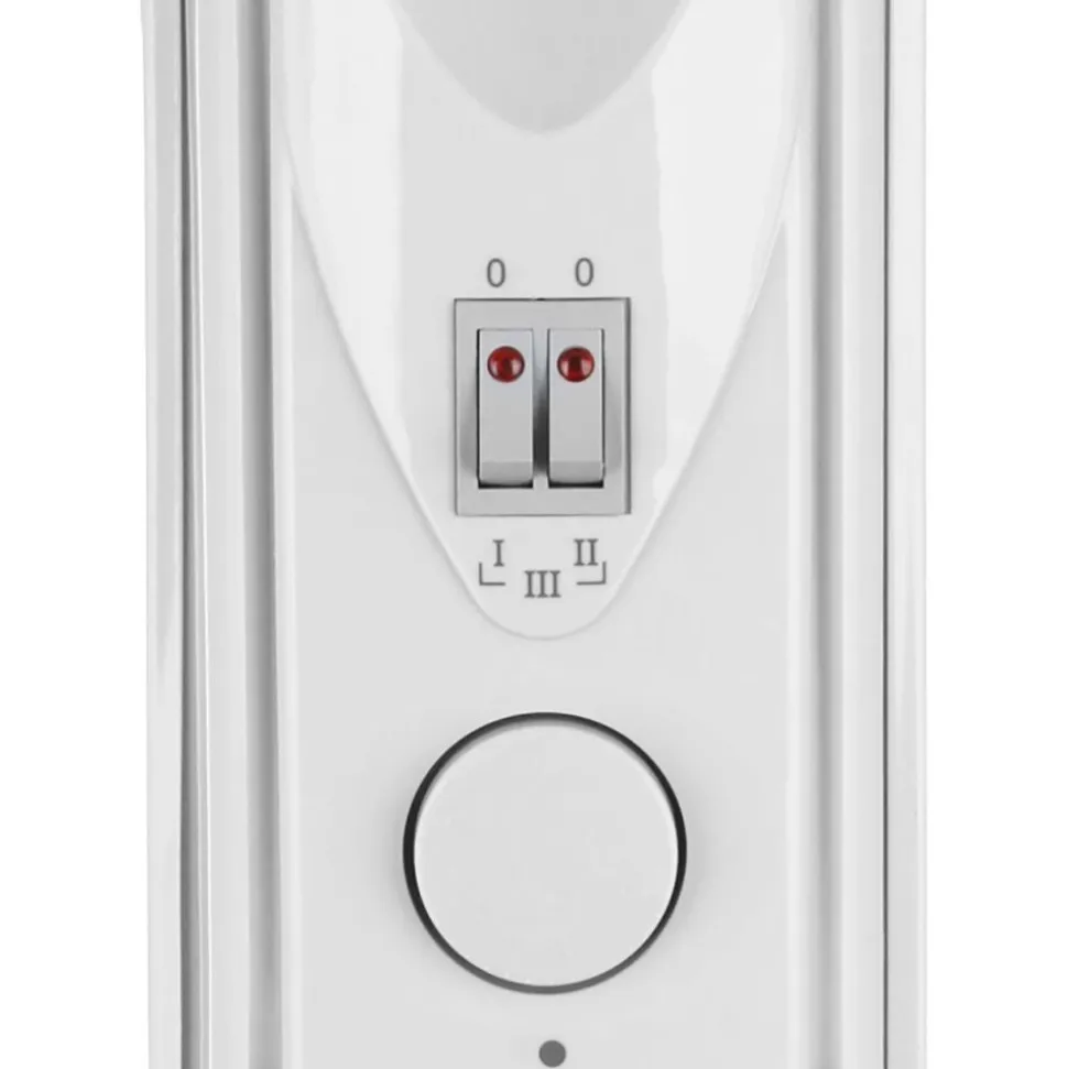 Grzejnik olejowy Emerio HO-124421, 1500 W, biały