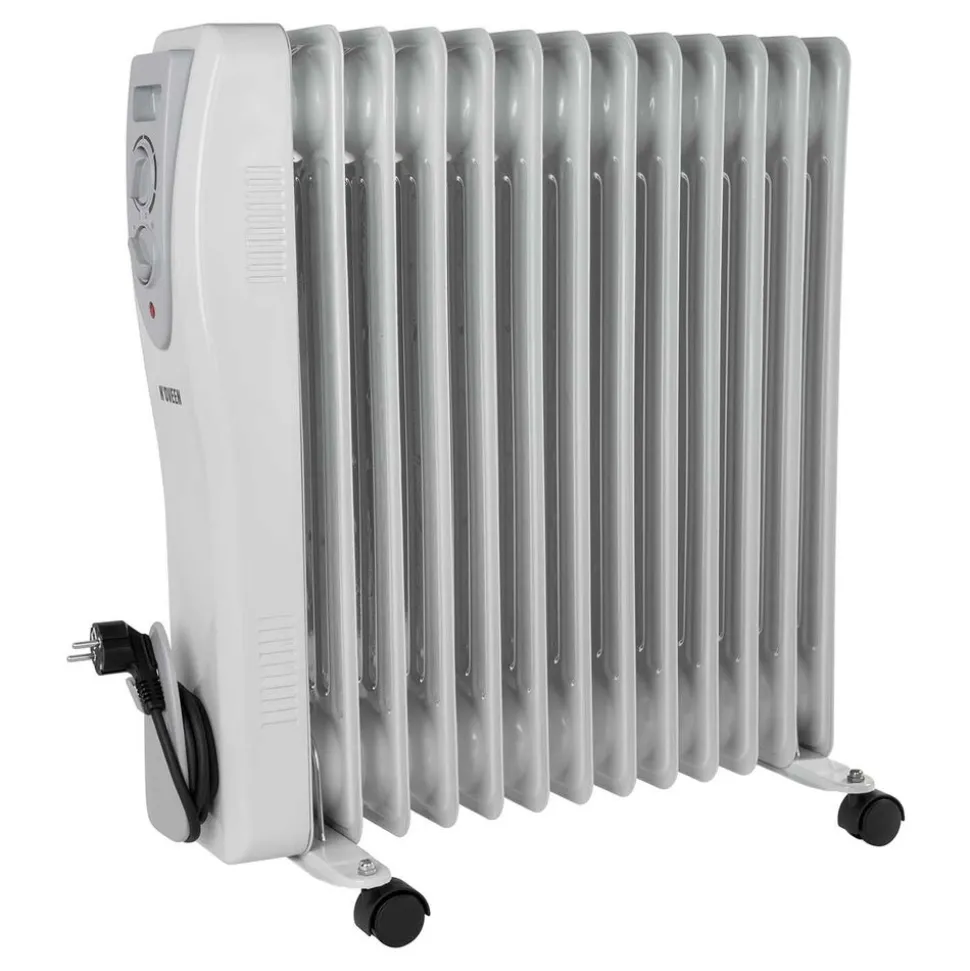 Grzejnik olejowy Noveen OH1399, 3000 W, inteligentne gniazdko WiFi Tuya
