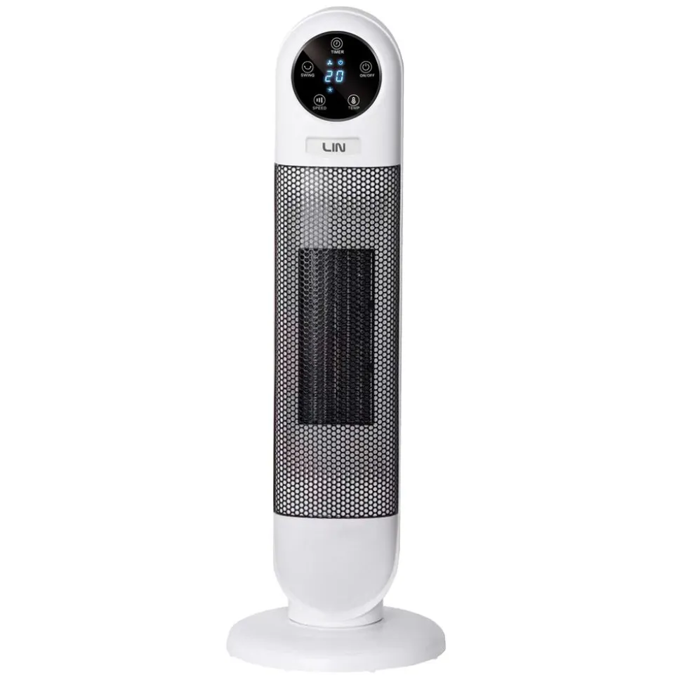 Grzejnik termowentylator ceramiczny, 2000 W, biały, GCL-2001