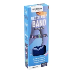 Guma oporowa Spokey The Bloom Elastic Band, opór 30 kg, granatowa