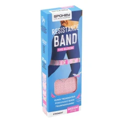 Guma oporowa Spokey The Bloom Elastic Band, opór 25 kg, różowa