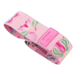 Guma oporowa Spokey The Bloom Elastic Band, opór 25 kg, różowa