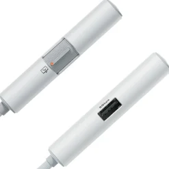 Hub USB-C adapter 3 w 1 Aukey UH-CUH01 TravelDok, srebrny