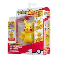 Interaktywna figurka Pokémon Mój Partner Pikachu, ze światłem i dźwiękiem