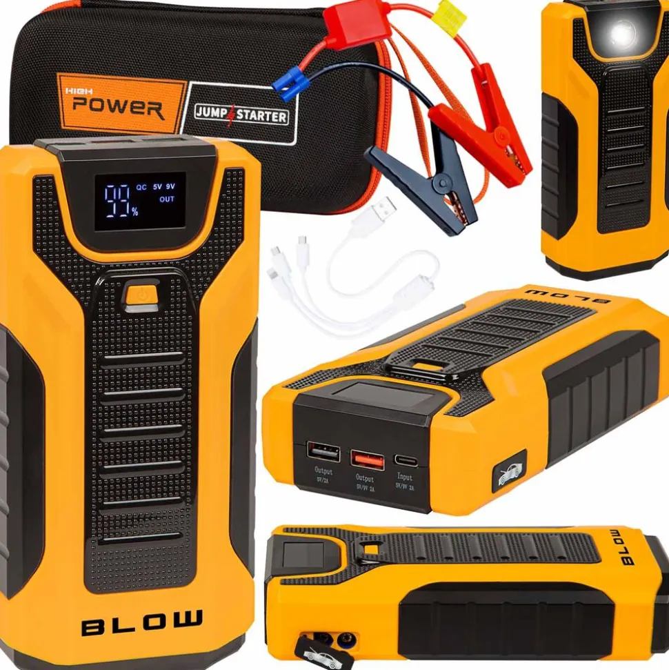 Jump starter Blow JS-30, 30000 mAh