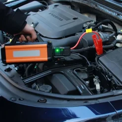 Jump starter 2 w 1 PCMOS Y-QB05, 10000 mAh, z kompresorem