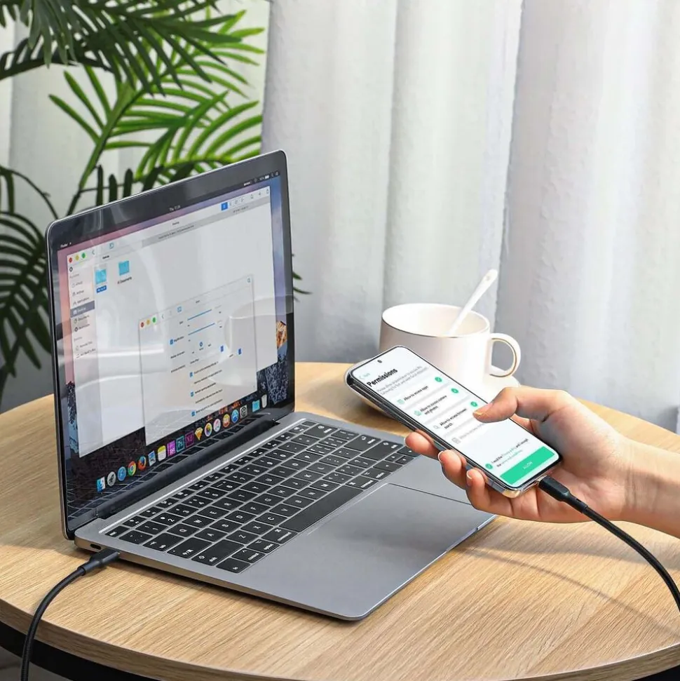 Kabel USB-C-USB-C Aukey CB-KCC102, 100 W, 1,8 m
