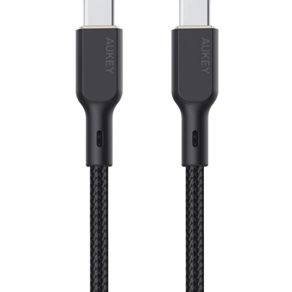 Kabel USB-C-USB-C Aukey CB-KCC102, 100 W, 1,8 m