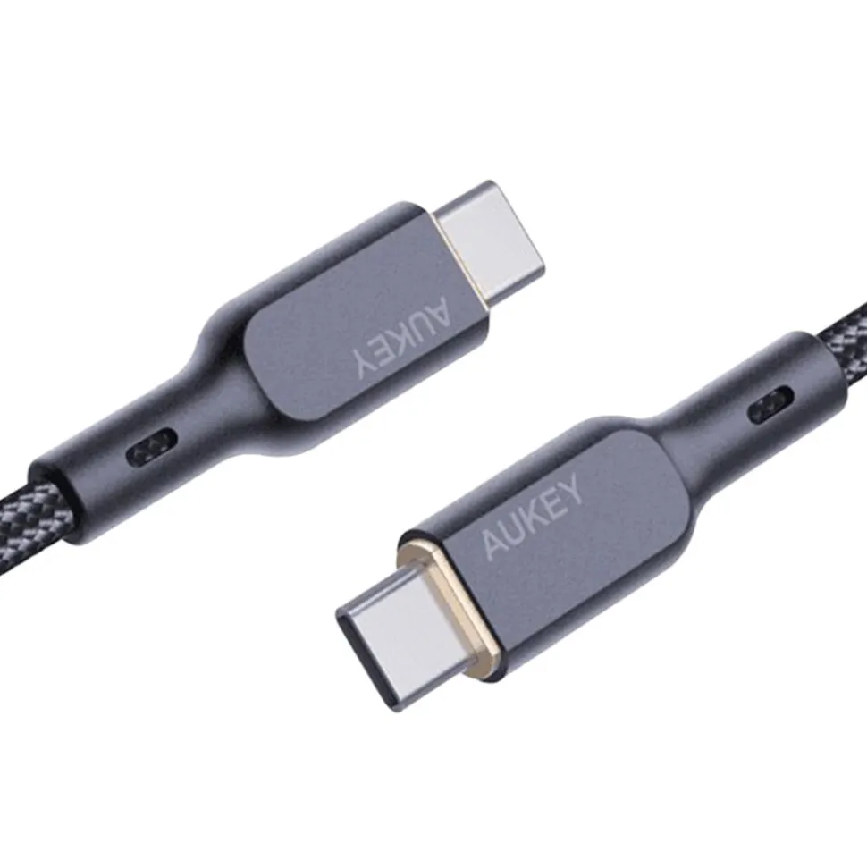 Kabel USB-C-USB-C Aukey CB-KCC102, 100 W, 1,8 m