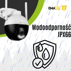 Kamera IP do monitoringu zewnętrznego Tracer Guard 4, QHD, Wi-Fi