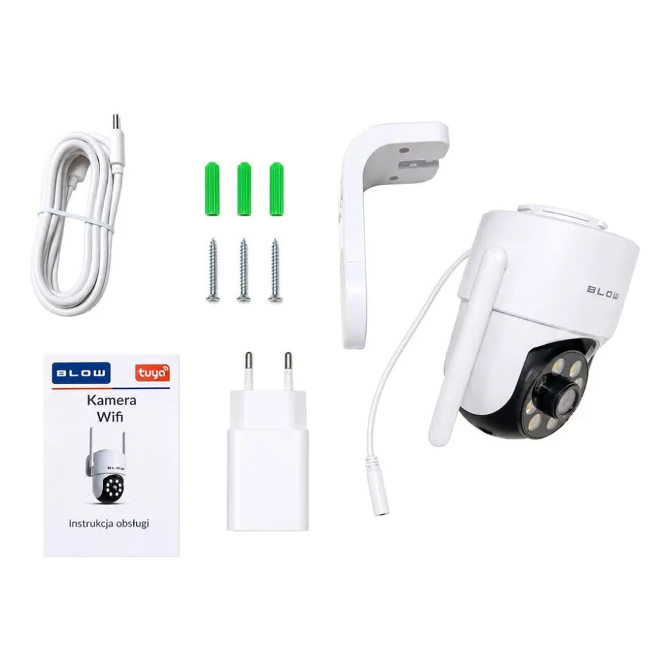 Kamera zewnętrzna Blow T-135, 5MP, TUYA WiFi, obrotowa