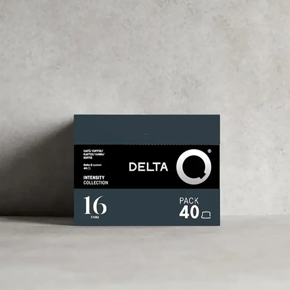 Kapsułki do ekspresu Delta UniQ, intensywność 16, 40 sztuk