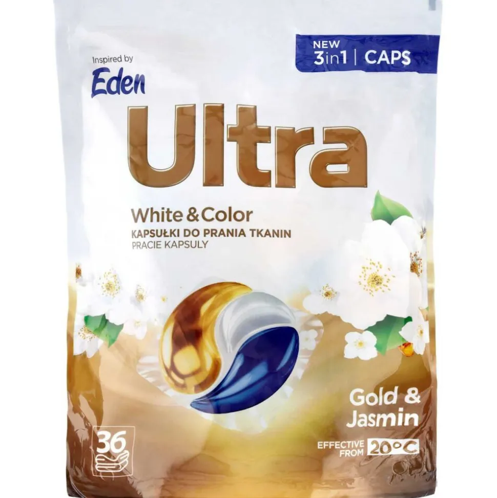 Kapsułki do prania Ultra Gold Jasmin, 36 szt.