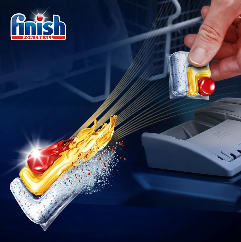 Kapsułki do zmywarki Finish Ultimate Plus Lemon, 110 sztuk