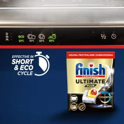 Kapsułki do zmywarki Finish Ultimate Plus Lemon, 110 sztuk
