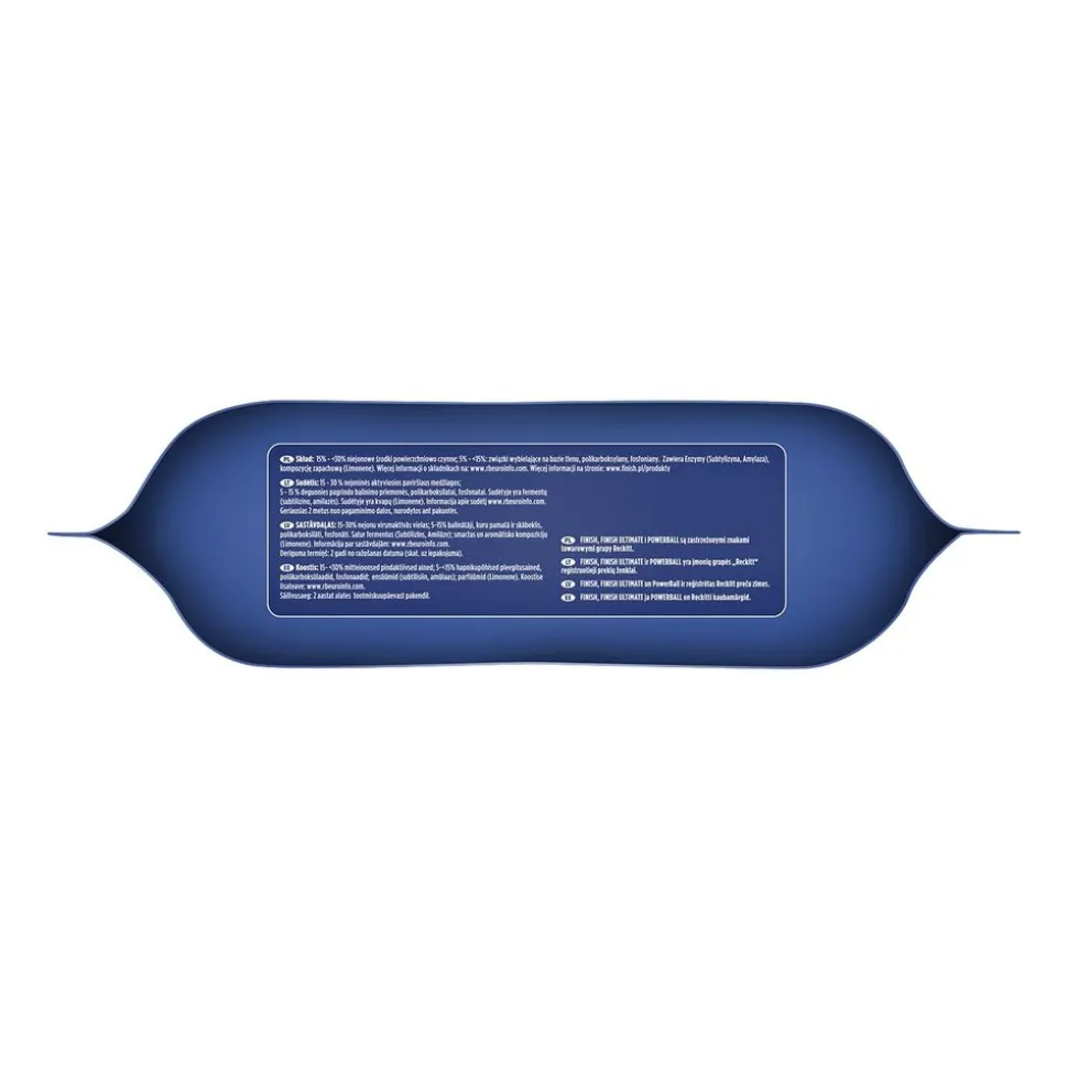 Kapsułki do zmywarki Finish Ultimate Lemon, 70 sztuk