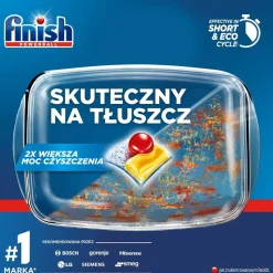 Kapsułki do zmywarki Finish Ultimate Lemon, 70 sztuk