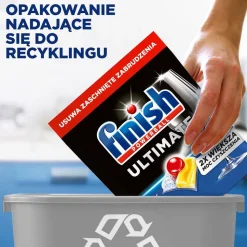 Kapsułki do zmywarki Finish Ultimate Lemon, 70 sztuk