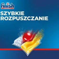 Kapsułki do zmywarki Finish Ultimate Lemon, 70 sztuk