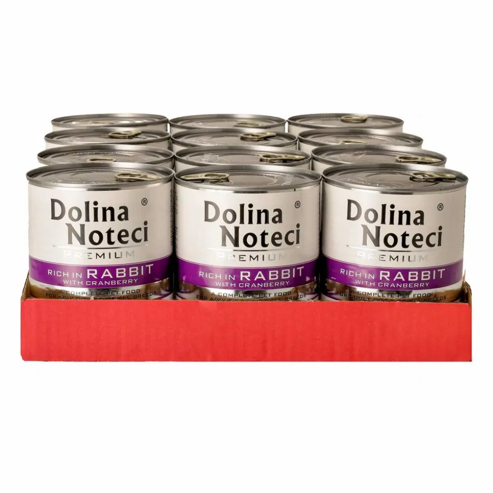 Karma dla psa Dolina Noteci, z królikiem, mokra, 12 x 800 g
