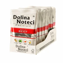 Karma dla psa Dolina Noteci, z wołowiną, mokra, 10 x 500 g