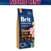 Karma dla psów Brit Premium By Nature Adult M, sucha, z kurczakiem, 15 kg