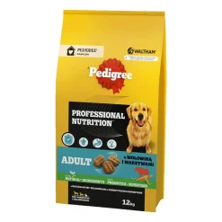 Karma sucha Adult Pedigree, z wołowiną, 12 kg
