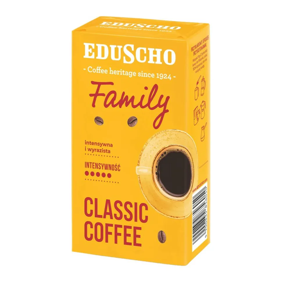 Kawa mielona Eduscho Family, 250 g, intensywność 5/5