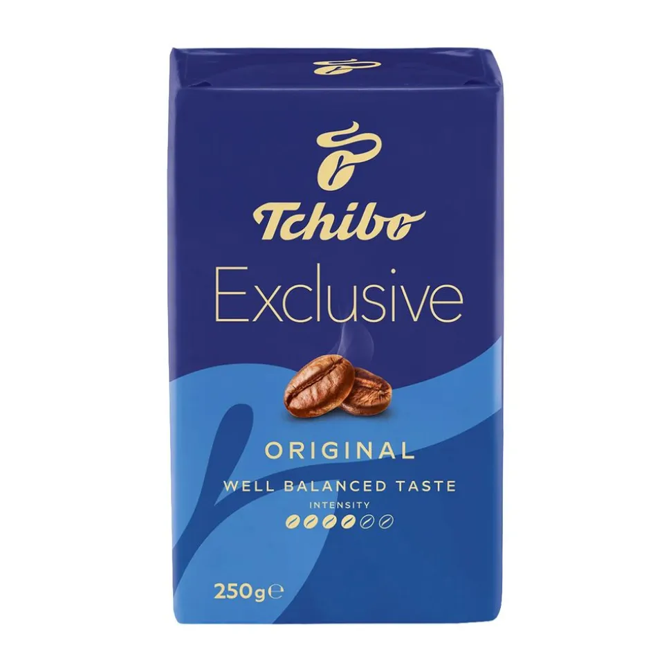 Kawa mielona Tchibo Exlusive, 250 g, intensywność 4/6
