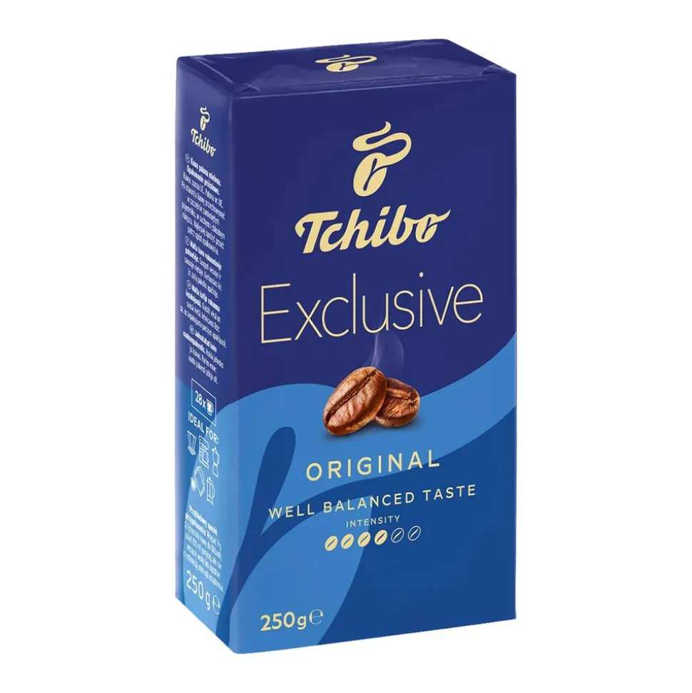 Kawa mielona Tchibo Exlusive, 250 g, intensywność 4/6