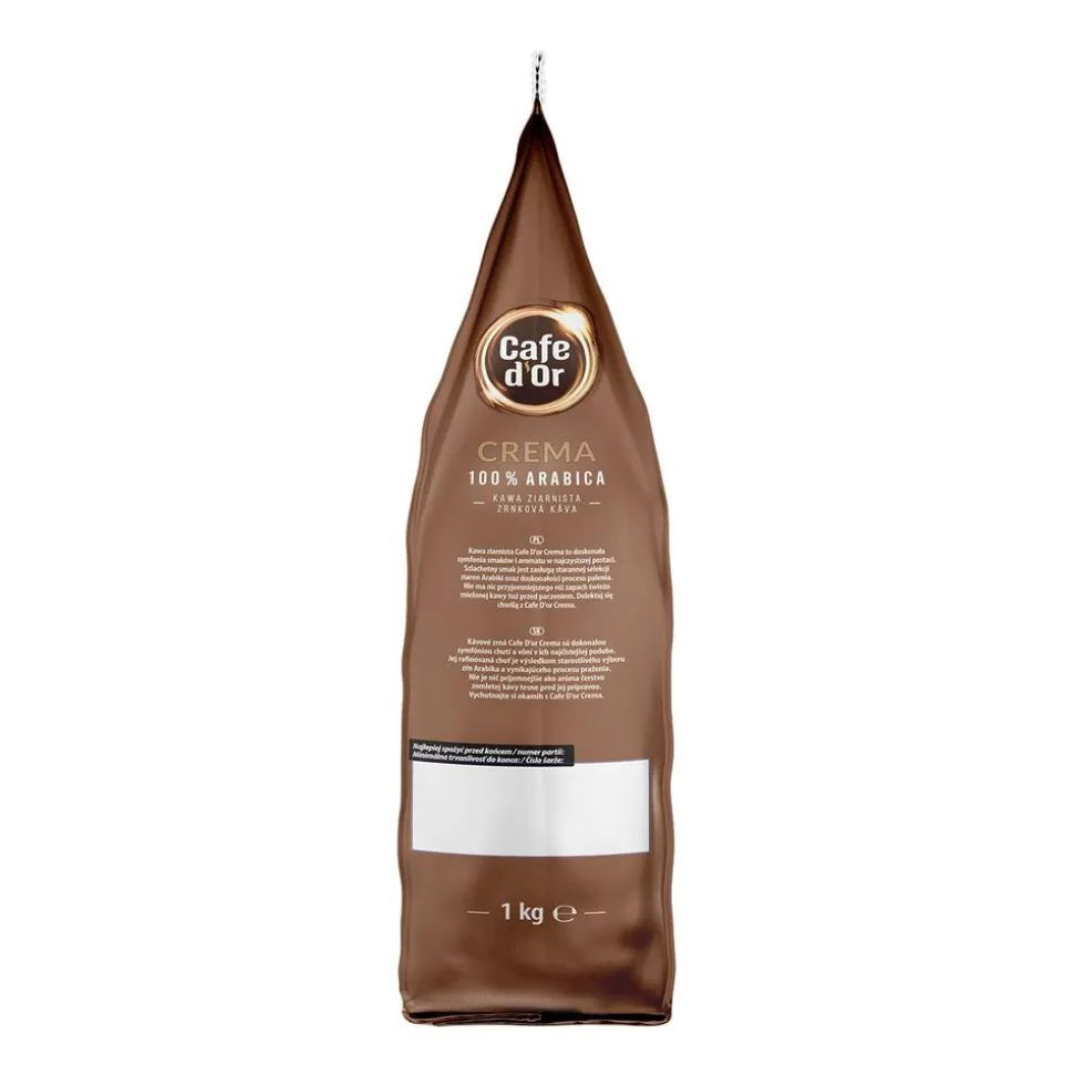 Kawa ziarnista Cafe D'or Crema, 100% Arabica, 1 kg
