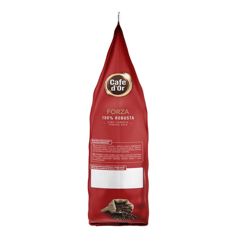 Kawa ziarnista Cafe D'or Forza, 100% Robusta, 1 kg