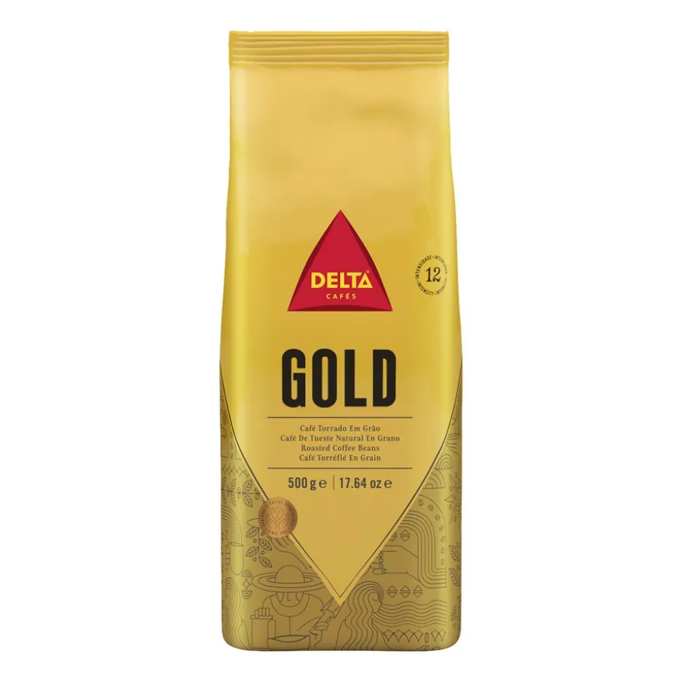 Kawa ziarnista Delta Gold, 500 g, intensywność 12