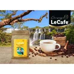 Kawa ziarnista Le Cafe Brazil, 250 g, intensywność 3/5