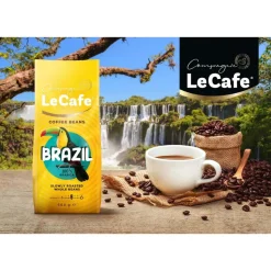 Kawa ziarnista Le Cafe Brazil, 500 g, intensywność 3/5