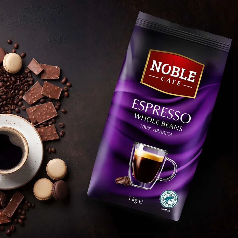Kawa ziarnista Noble Espresso, 1 kg, intensywność 4/5
